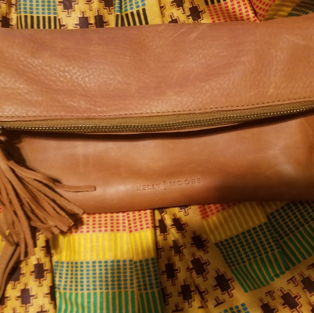 The Clutch Carry-all- Full Grain Leather 3 in 1 ba